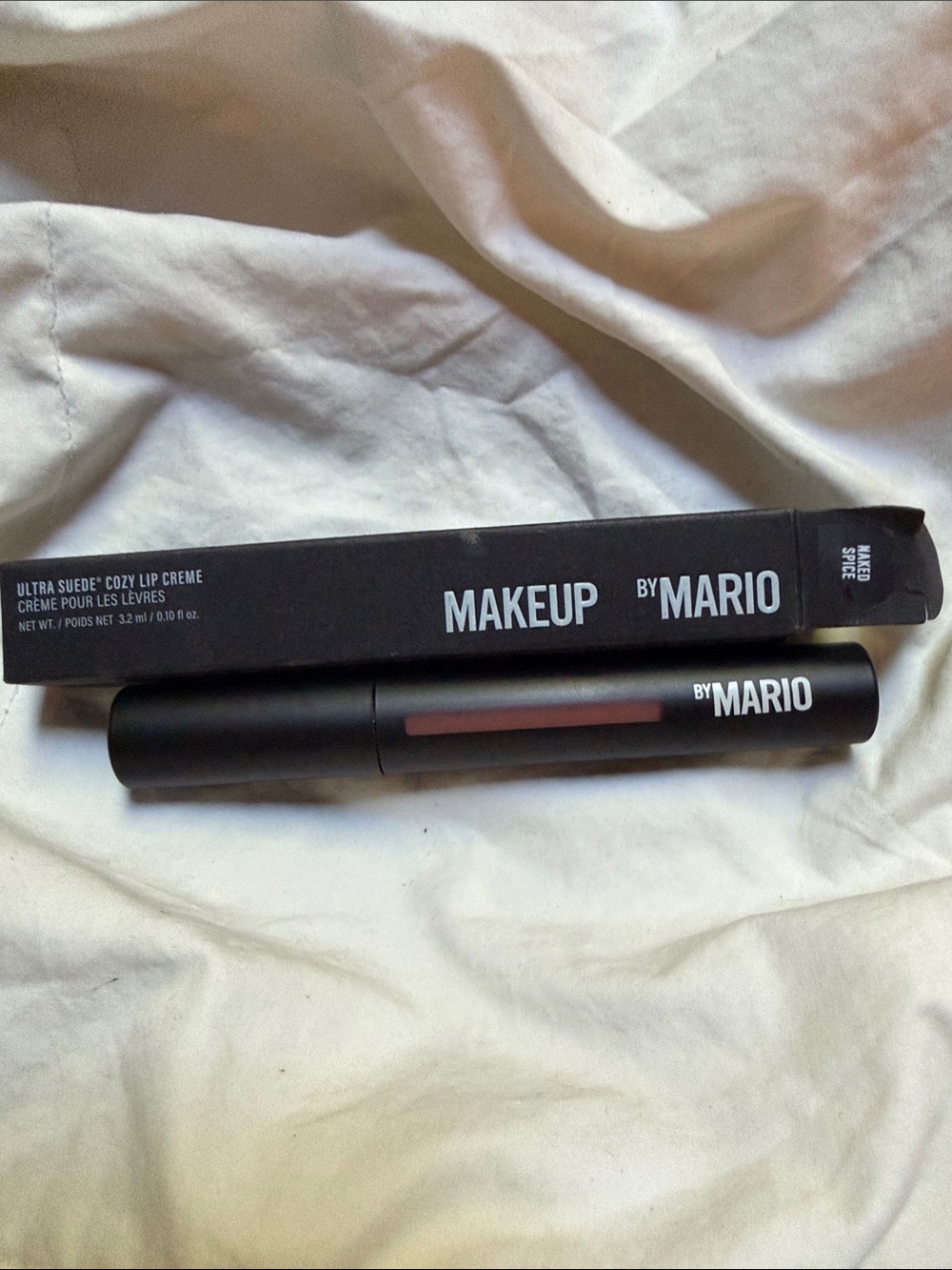 Makeup By Mario Ultra Suede Cozy Lip Crème - Naked spice ( pinky brown nude)